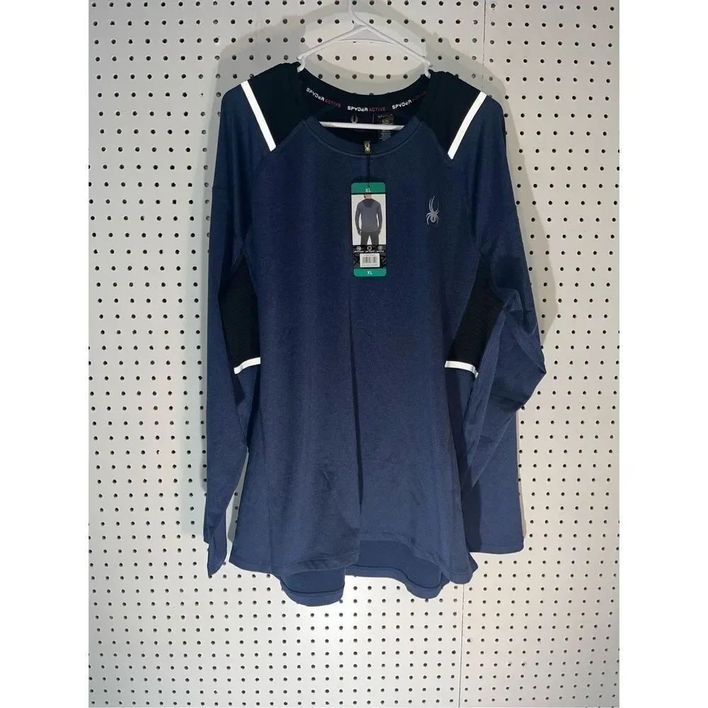 Mens Spyder active pro web reflective shirt size XL